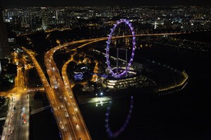 Singapore by night